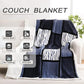 Sherpa Blanket Fleece Throw Blanket Twin Plaid Thick Bed Blanket