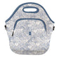 LunchTote Zippered Bag Insulated Neoprene Caddy (Shore Thing / X-Large 6.5 Quart Lunch Tote)