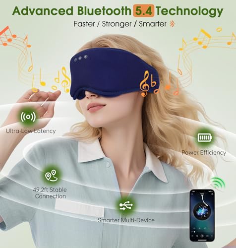 Bamboo Cotton Bluetooth Sleep Mask