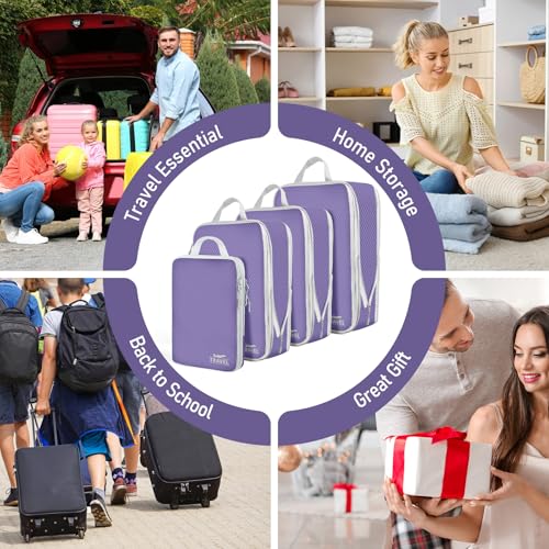 4 Set Compression Packing Cubes
