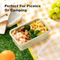 Collapsible Silicone Food Storage Containers with Airtight Lid & Vent 40oz