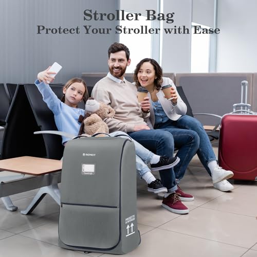 Stroller Bag Stroller Travel Bag for Airplane Compatible with UPPAbaby Vista V1 V2 V3