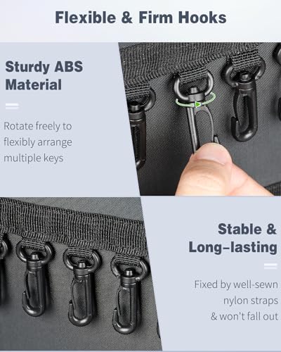 54 Hook Portable Key Organizer
