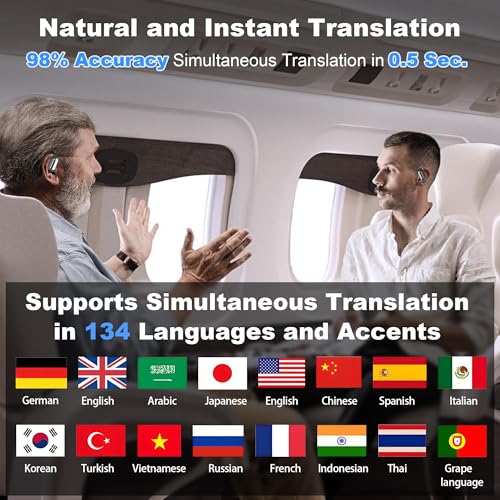 AI Translation Earbuds Real Time