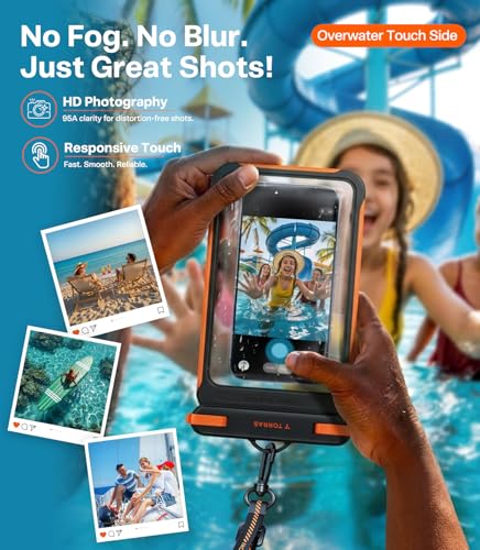 IPX8 Waterproof Phone Pouch Floating (2 Count)