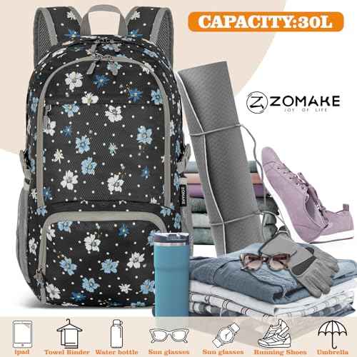 Lightweight Packable Backpack 30L