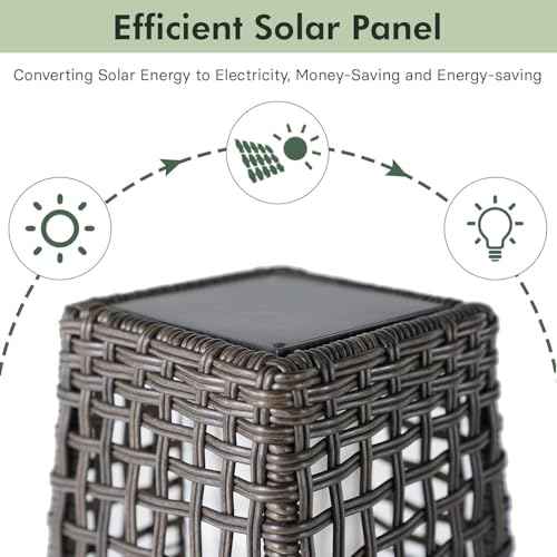 Outdoor Solar Floor Lamp