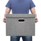 Large Storage Bins with Lids (5 Count)