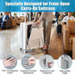 Clear Luggage Cover Protector with Front Pocket Zipper 32 Inch