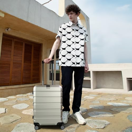 Hardside Expandable Carry On Luggage with Spinner Wheels & Built