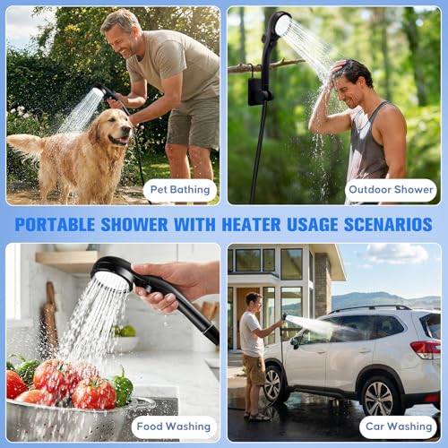 Upgraded Portable Shower with Heater