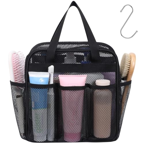 Mesh Shower Caddy Portable with Zipper