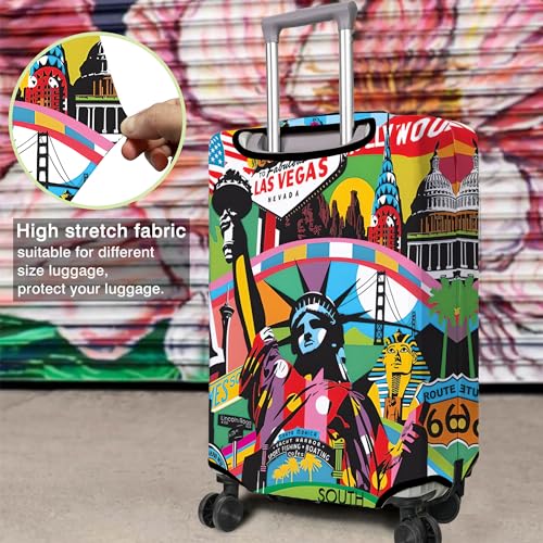 Travel Luggage Cover Suitcase Protector Fits 18