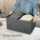 75 Quarts Extra Large Decorative Storage Bins with Lids (3 Count)