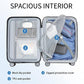 Hardside Expandable Carry On Luggage with Spinner Wheels & Built
