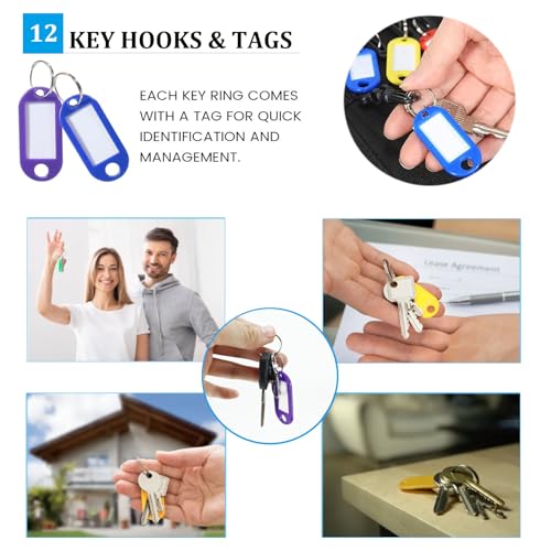 Portable Zippered Key Organizer