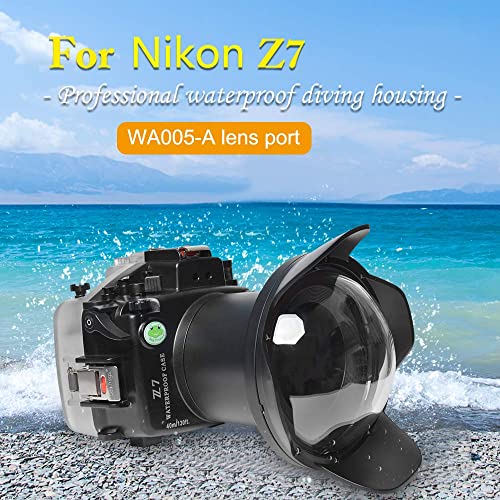 40M 130ft Underwater Camera Housing Waterproof Case for Nikon Z7