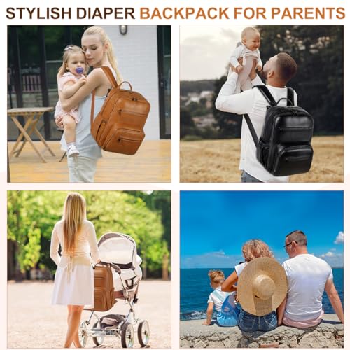 Diaper Bag Backpack for Mum Dad