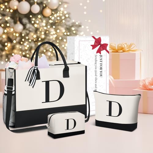 Initial Tote Bag