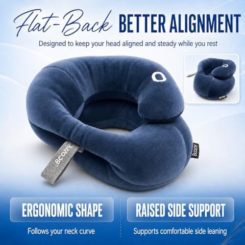 Flat Back Travel Neck Pillow
