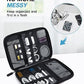 Large Electronic Organizer Travel Case for Tech Accessories