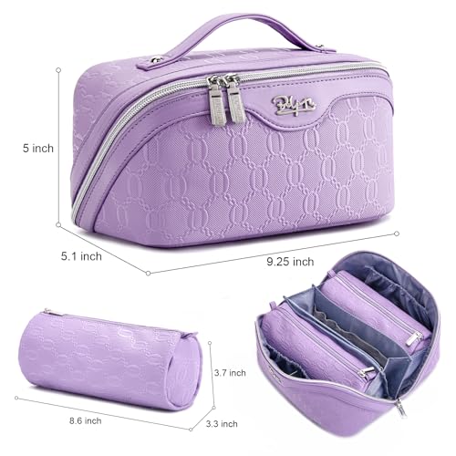 Travel Makeup Bag Cosmetic Bags for Women (3 Count)