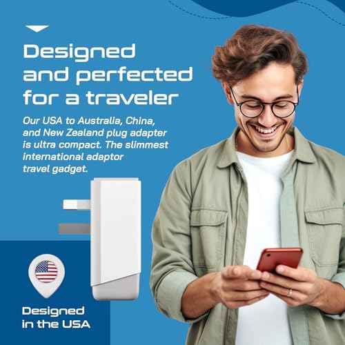 Australia China New Zealand Power Plug Adapter