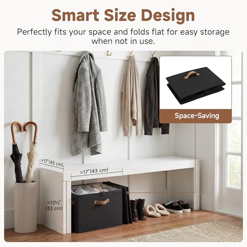 16 Pair Closet Shoe Organizer with Adjustable Dividers