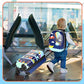 Kids Luggage and Backpack 18" Suitcase with Spinner Wheel Hard Case Travel 13" Backpack Girl Suitcase Set for Kids Travel Supplies
