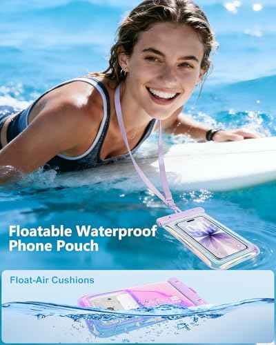IP68 Waterproof Phone Pouch Floating