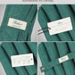 Folding Umbrella Lux Hardwood Handle Herringbone Jade Green
