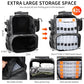 Fishing Tackle Backpack with Rod Holders