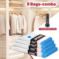 Vacuum Storage Bags with Portable Electric Pump (8 Count)