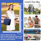 Bule Lunch Box for Women Insulated Lunch Bag for Female Adult for Work