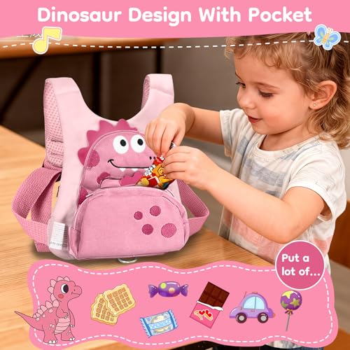 3 in 1 Toddler Harness Leash with Key Lock for Boys Girls