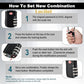 5pcs TSA Approved Luggage Locks with 10pcs Zipper Locks (5 Count)