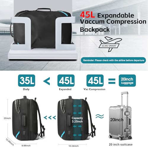 Vacuum Travel Backpack