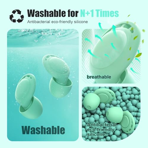 Ear Plugs for Sleeping Noise Reduction (2 Count)