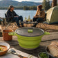 2.5L Green Silicone Collapsible Pot