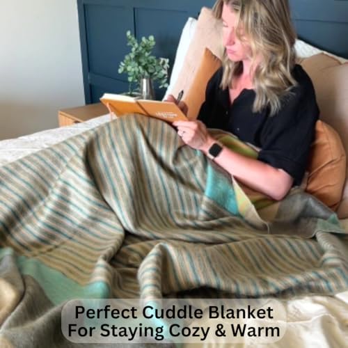 Alpaca Wool Throw Blanket