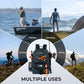 BaitSpace Fishing Backpack with Bait Binder & 2 Rod Holders