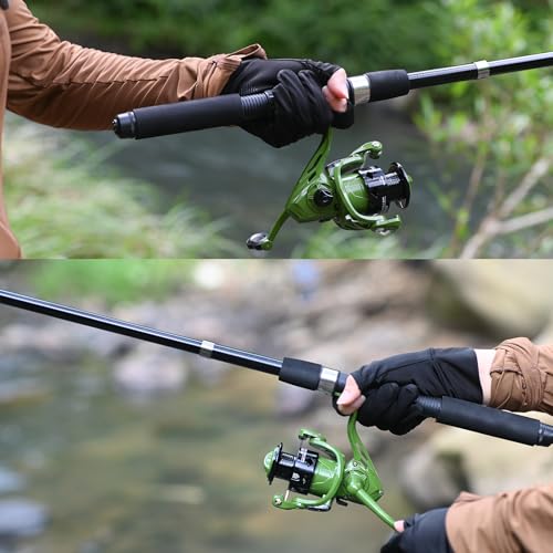 2PACK Fishing Pole Combo