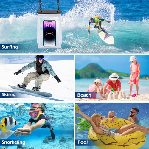 Large Waterproof Phone Pouch Floating
