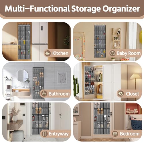 35 Pocket Over the Door Shoe Organizer (35 Count)