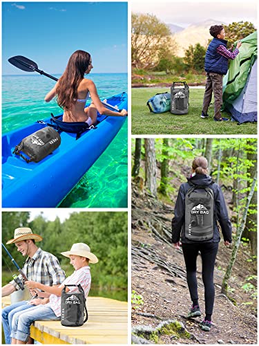 Dry Bag Waterproof Backpack with Phone Case