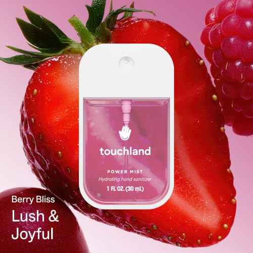 Pink Pop Set Berry Bliss Hydrating Hand Sanitizer Spray & Case