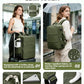 Travel Backpack for Women Men with Compression Vacuum Storage Bag & Electric Pump