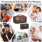 Initial Makeup Bag Personalized Gift for Women Teen Girls