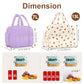 Corduroy Lunch Box Lunch Bag for Women Men