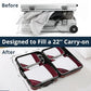 6 Set Compression Packing Cubes for Travel (6 Count)